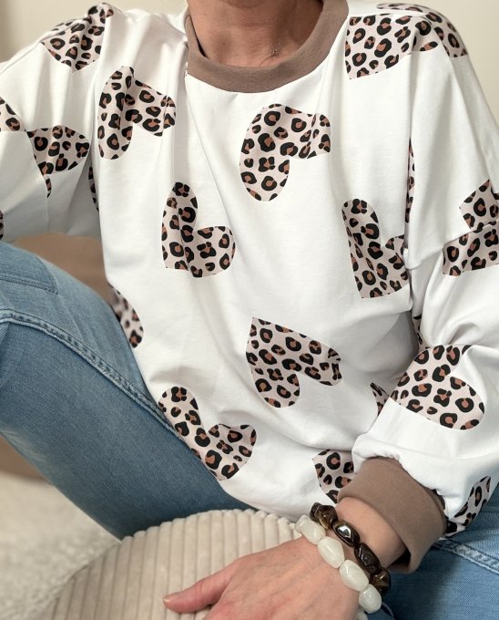 Sweat Gabin oversize adulte